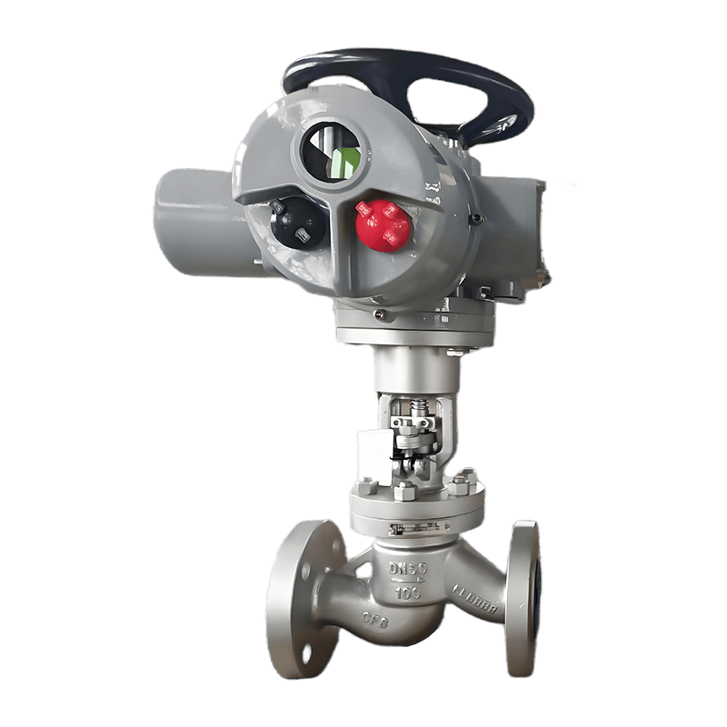 Sähköinen ruostumattomasta teräksestä valmistettu sulkuventtiili