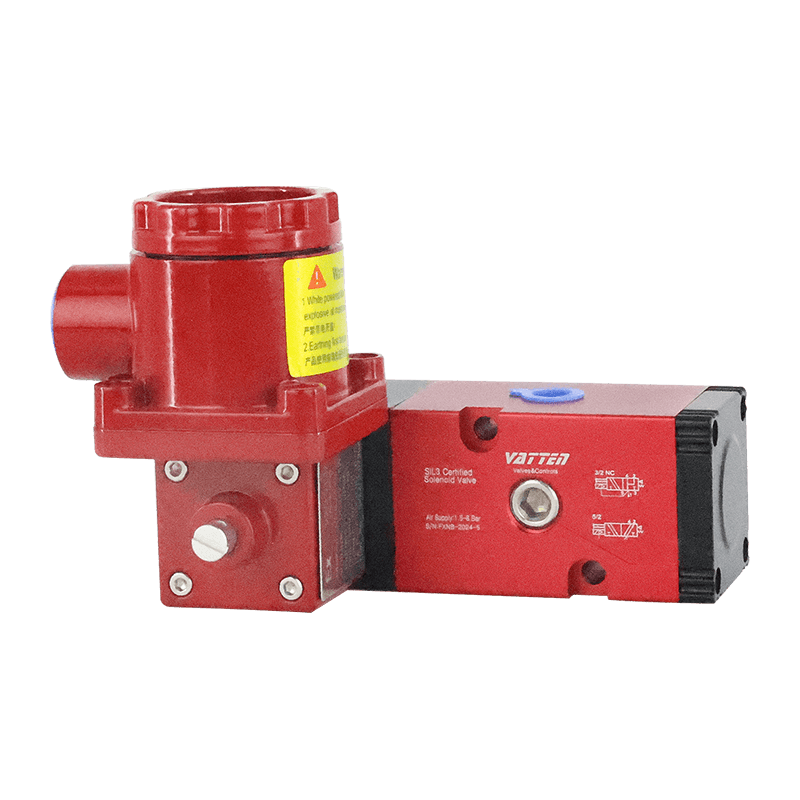 Räjähdyssuojattu solenoidiventtiili