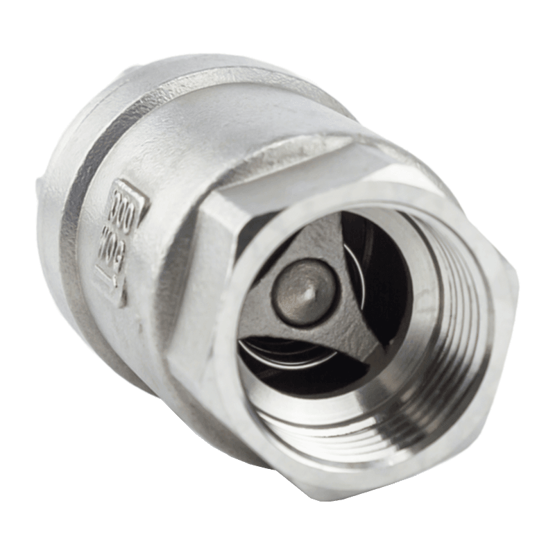 H12W kierteinen pystysuora takaiskuventtiili