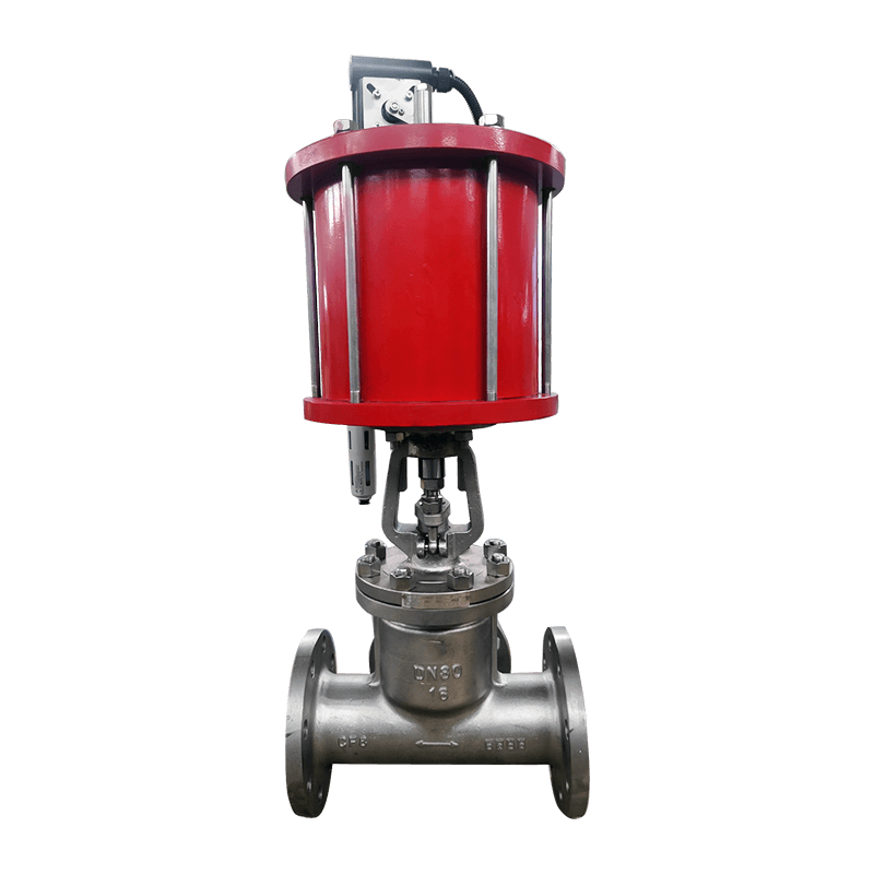 Pneumaattinen ruostumattomasta teräksestä valmistettu sulkuventtiili